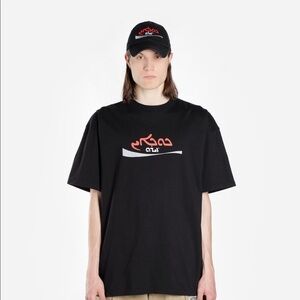 NWT VETEMENTS MEN'S BLACK BIG COCAINE T-SHIRT